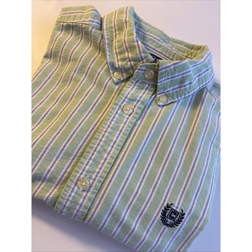 Vintage Ralph Lauren Chaps Y2K Button Down Oxford Long Sleeved Boy's XL Size 20